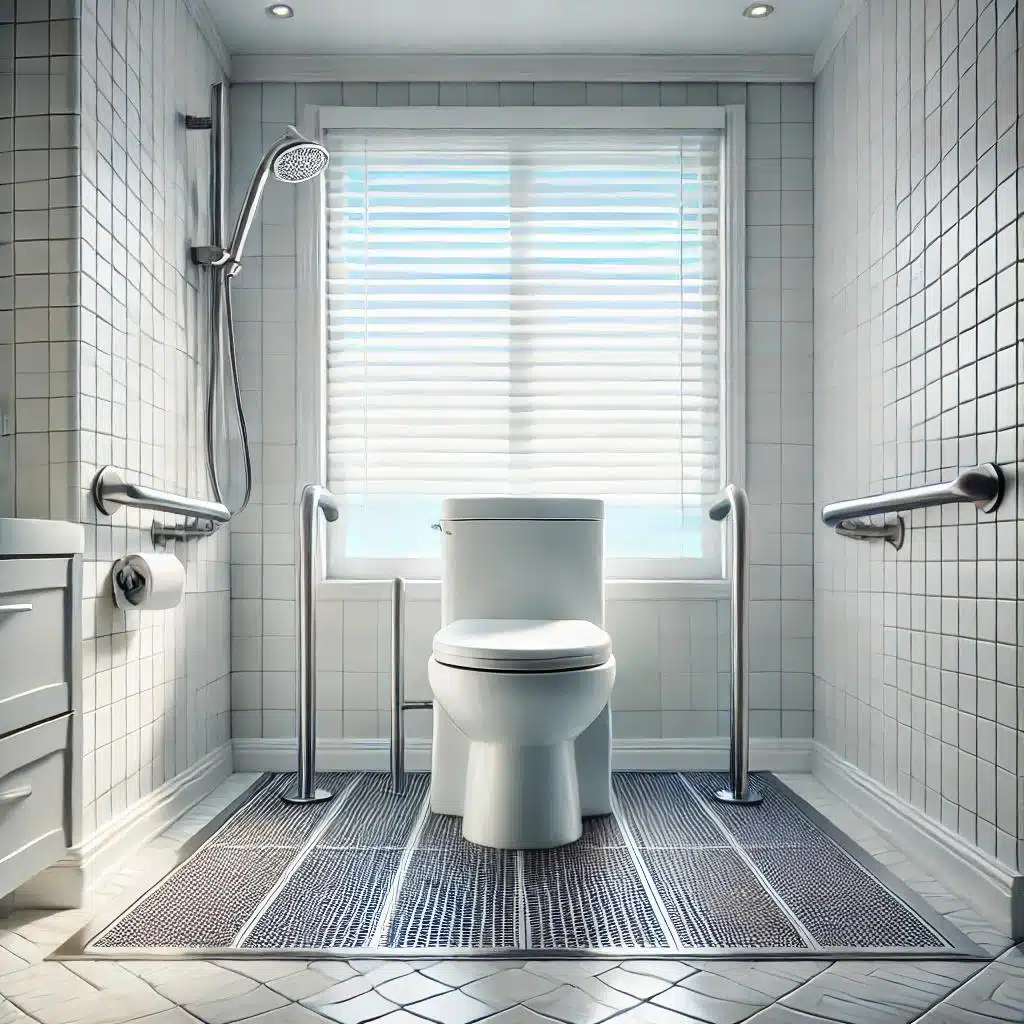 Aangepast toilet voor senioren
