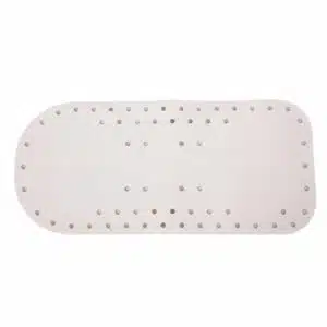 Anti-Slip Badmat Wit 75 x 35 cm