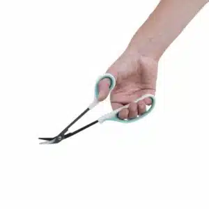 Teennagelschaar op lange steel