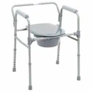 Toiletstoel, Postoel 3-in-1, inklapbaar