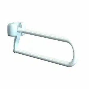 Opklapbare toiletbeugel - gecoat staal